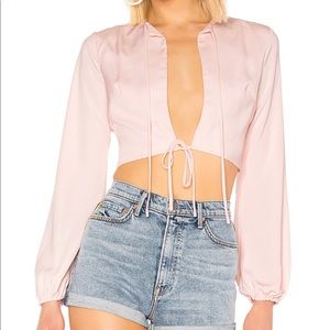 Superdown Esther cut out top